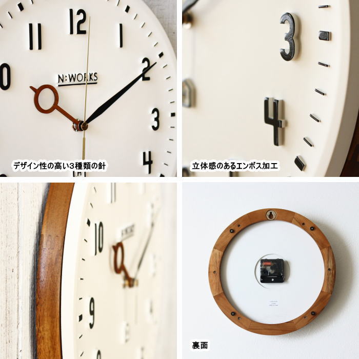 楽天市場】壁掛け時計 おしゃれ 掛け時計 北欧 かわいい オシャレ かけ