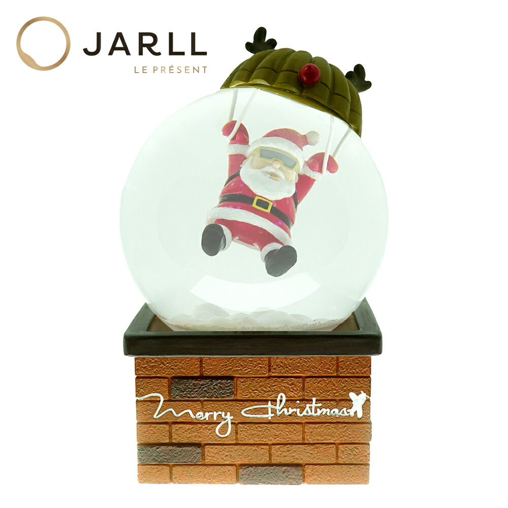 楽天市場】【JARLL】スノー ドーム クリスマス 赤鼻トナカイの