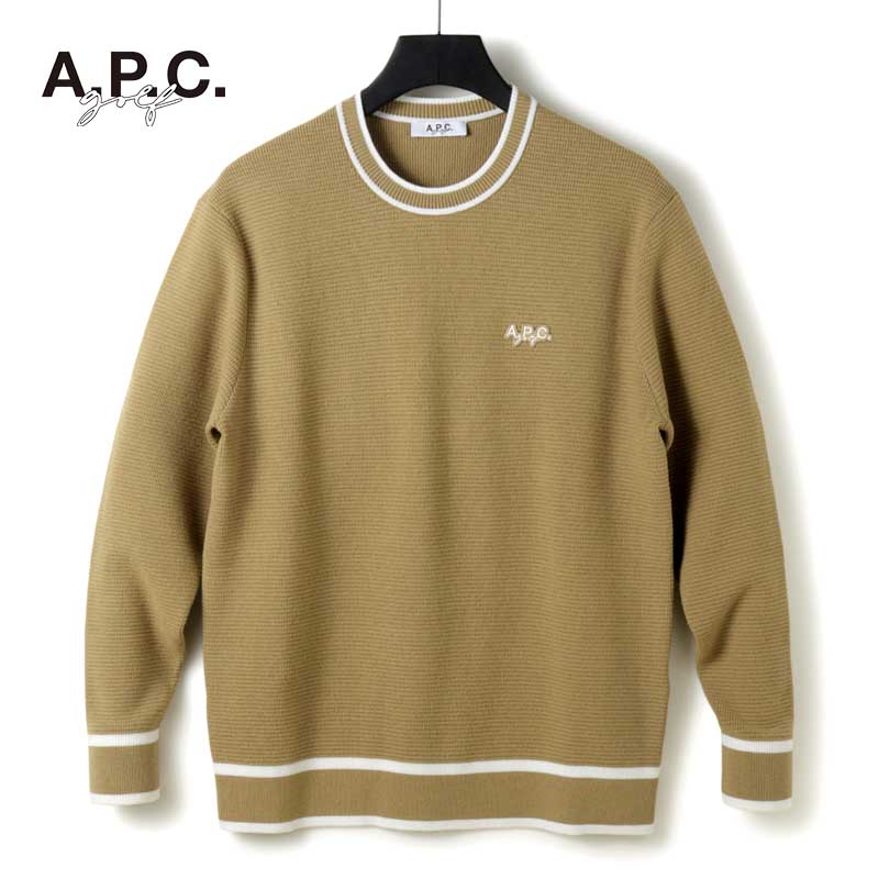 A.P.C. golf アーペーセー セーター ゴルフウェア　プルオーバー A.P.C. GOLF＞フィールドと日常を融合させたライフスタイルゴルフ