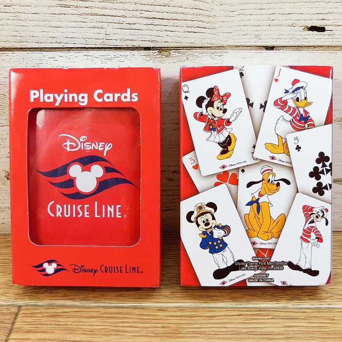 楽天市場】ディズニー クルーズライン 限定 トランプ 無料ギフト