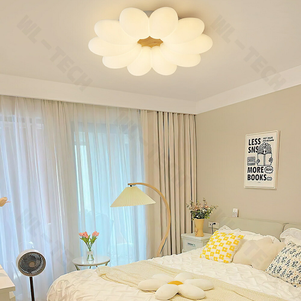 楽天市場】＼スーパーSALE限定50%OFF／シーリングライト おしゃれ 花