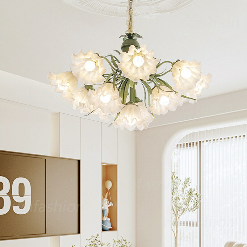 楽天市場】AAAZM シャンデリア おしゃれ 北欧 LED対応 大きめ 5-12畳