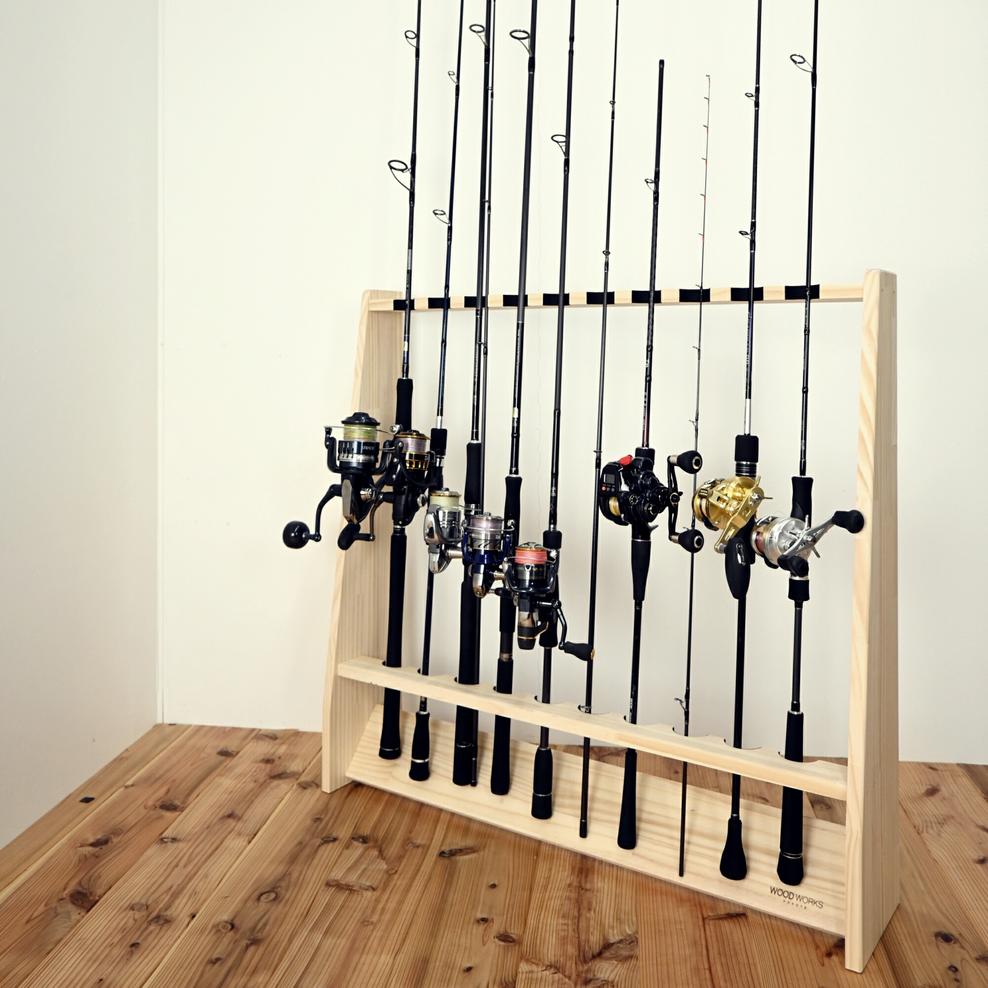 楽天市場】月間優良ショップ連続受賞 WOODWORKS 船竿・太竿・2ピース用