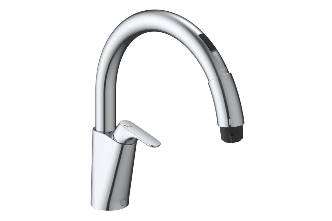 楽天市場】LIXIL キッチン用タッチレス水栓 SF-NAB454SYX 乾電池式