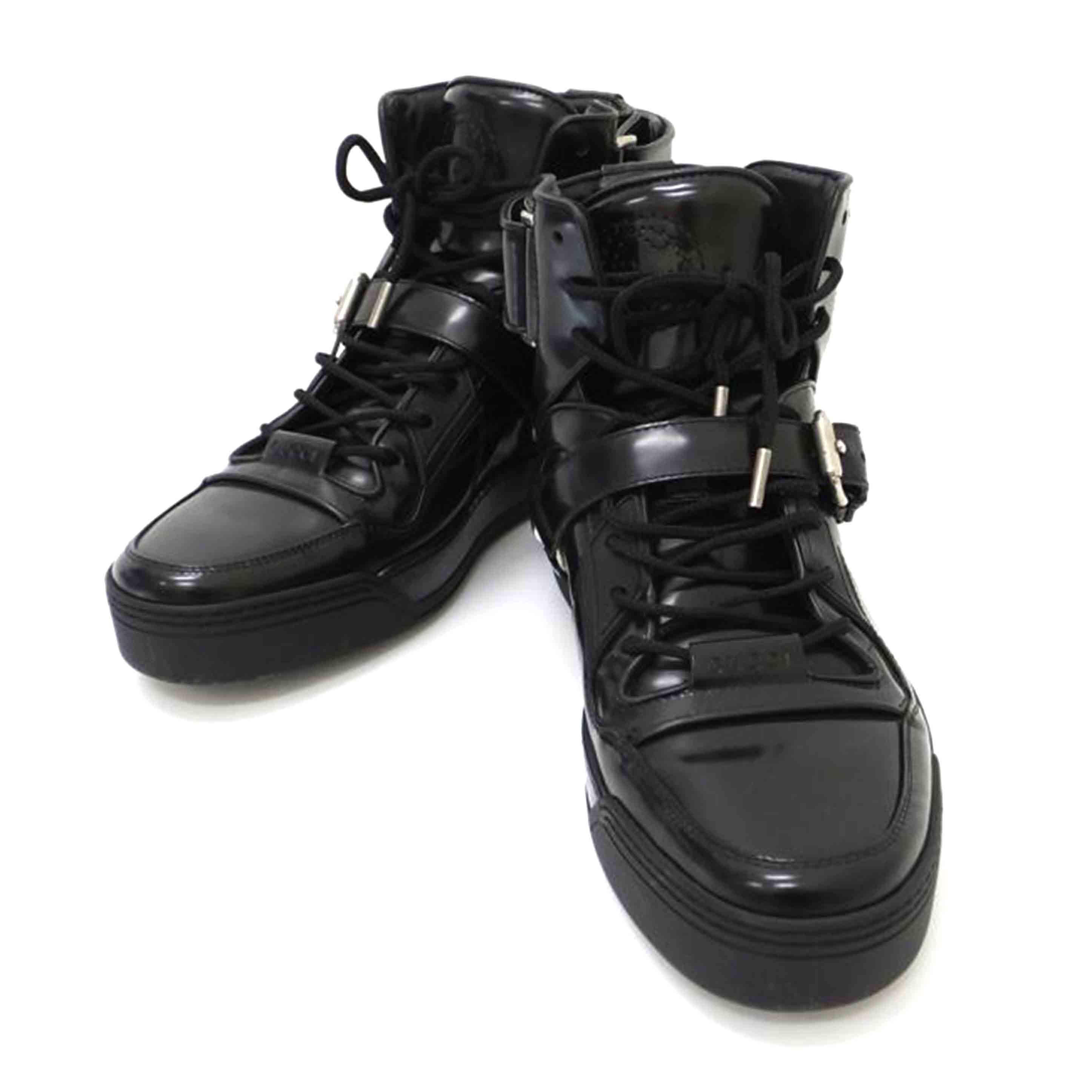 楽天市場】GUCCI グッチ/ホースビットハイカットスニーカー/サイズ6 1