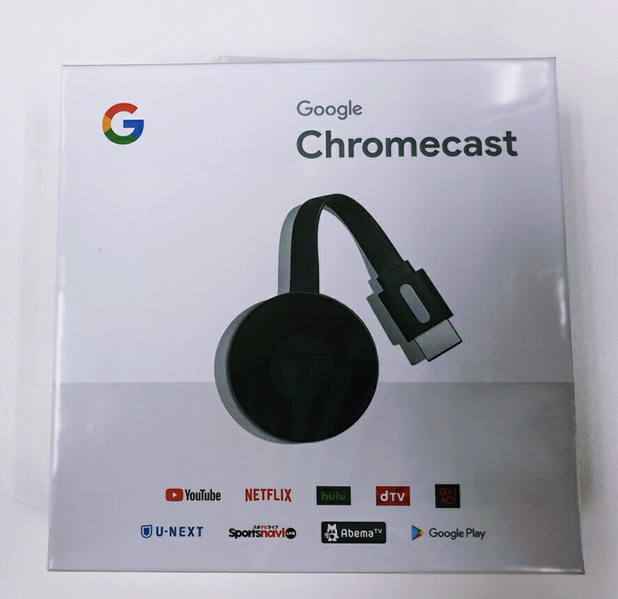 楽天市場】◇Google chromecast2◇ グーグル クロムキャスト2 ブラック