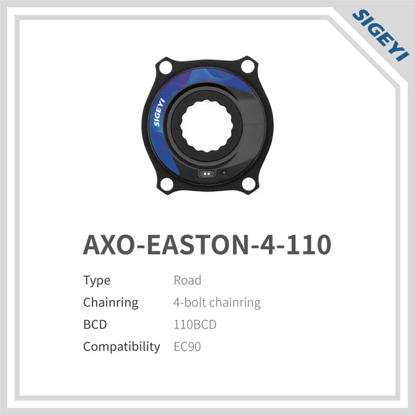 楽天市場】シゲイー AXO パワーメーター EASTON 4ボルト110BCD （AXO