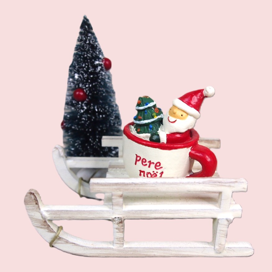 楽天市場】サンタコーヒーカップのソリ2品セット XM07 クリスマス