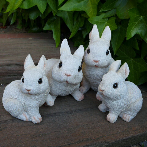 フッチェンロイター ヴィンテージ うさぎの置物 2点セット フッチェン