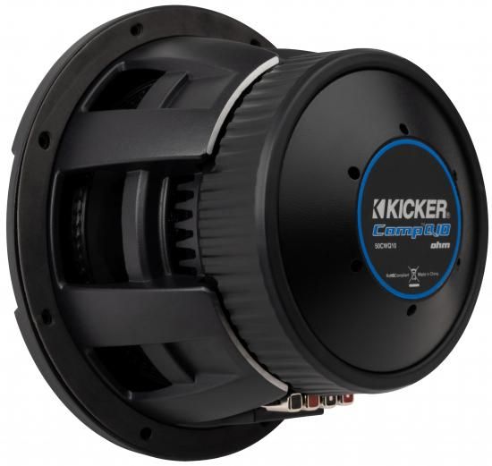 楽天市場】Kicker 51CWQ102 CompQ Qクラス 10インチサブウーファー