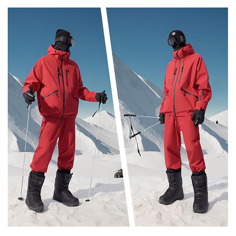 楽天市場】スキーウェア レディース スノーウェア メンズ 上下セット