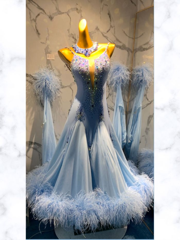 楽天市場】【受注生産・セミオーダー】社交ダンス ドレス ダンスドレス