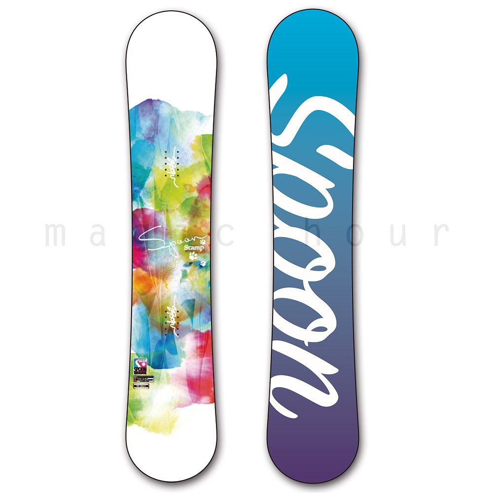 楽天市場】スノーボード 板 レディース 単品 SPOON スプーン STAMP