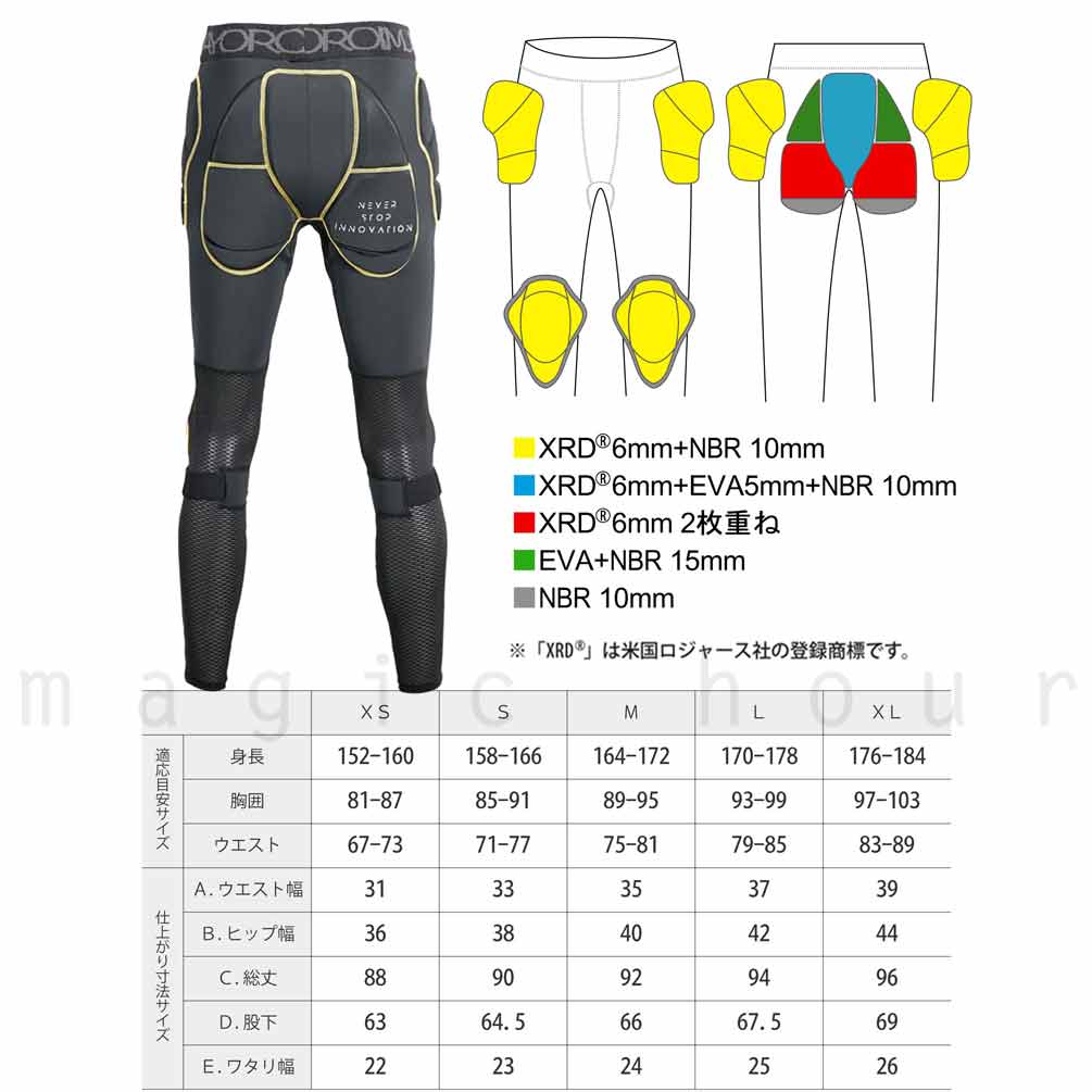 楽天市場】スノーボード ヒップ プロテクター 鎧武者 phiten x YOROI