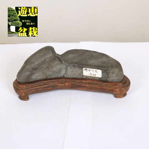 楽天市場】水石：瀬田川石【現品】*資材 : 遊恵盆栽 楽天市場店