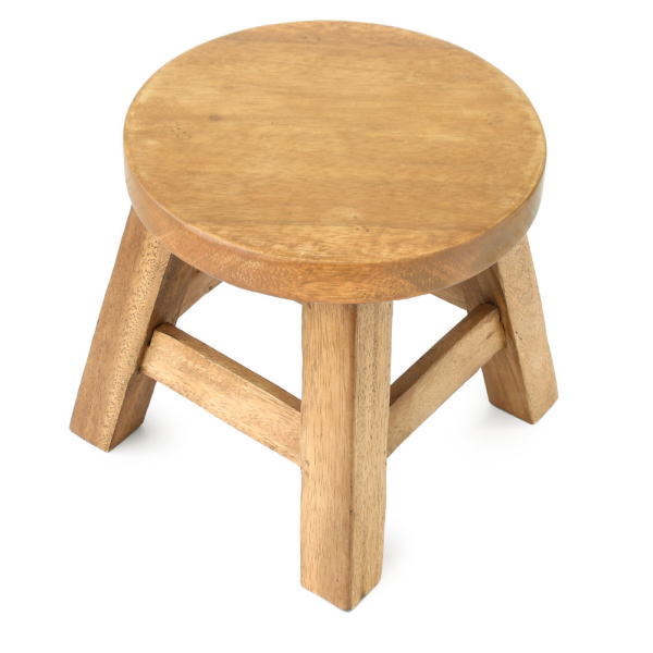 楽天市場】手作り ウッドスツール ロータイプ スツール プレーン0008