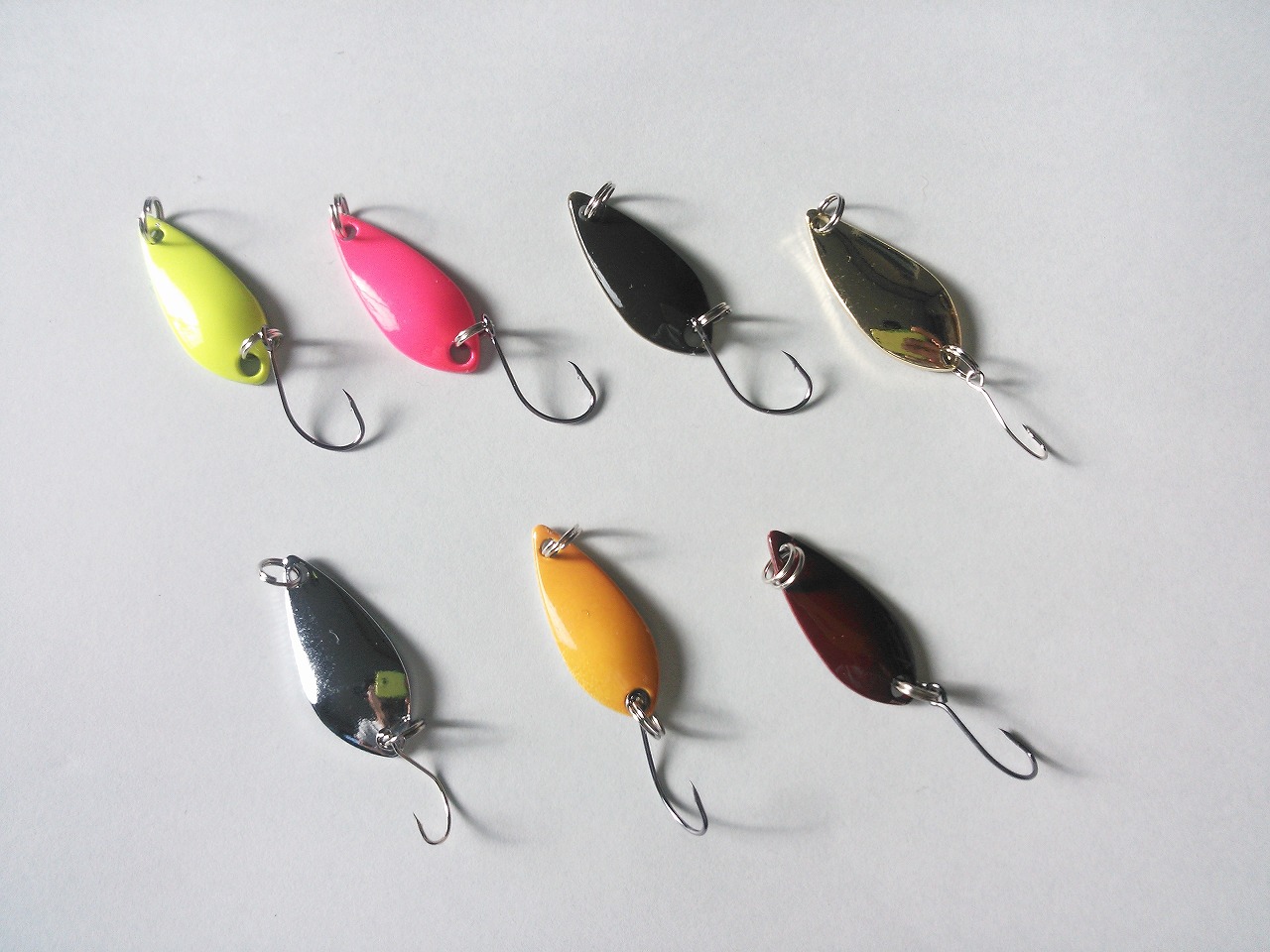 楽天市場】スプーン 2.5g 7色 セット キラキラ フラッシング 管理