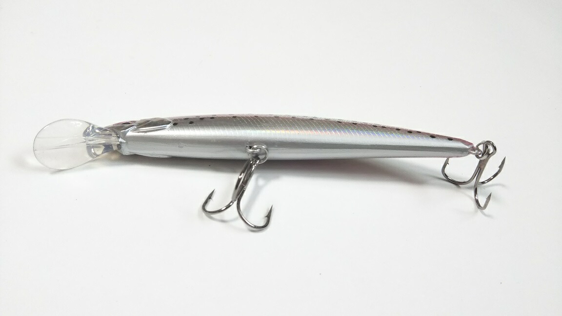 楽天市場】本流 大型トラウト シーバス用 シンキングミノー 110S 21g 4