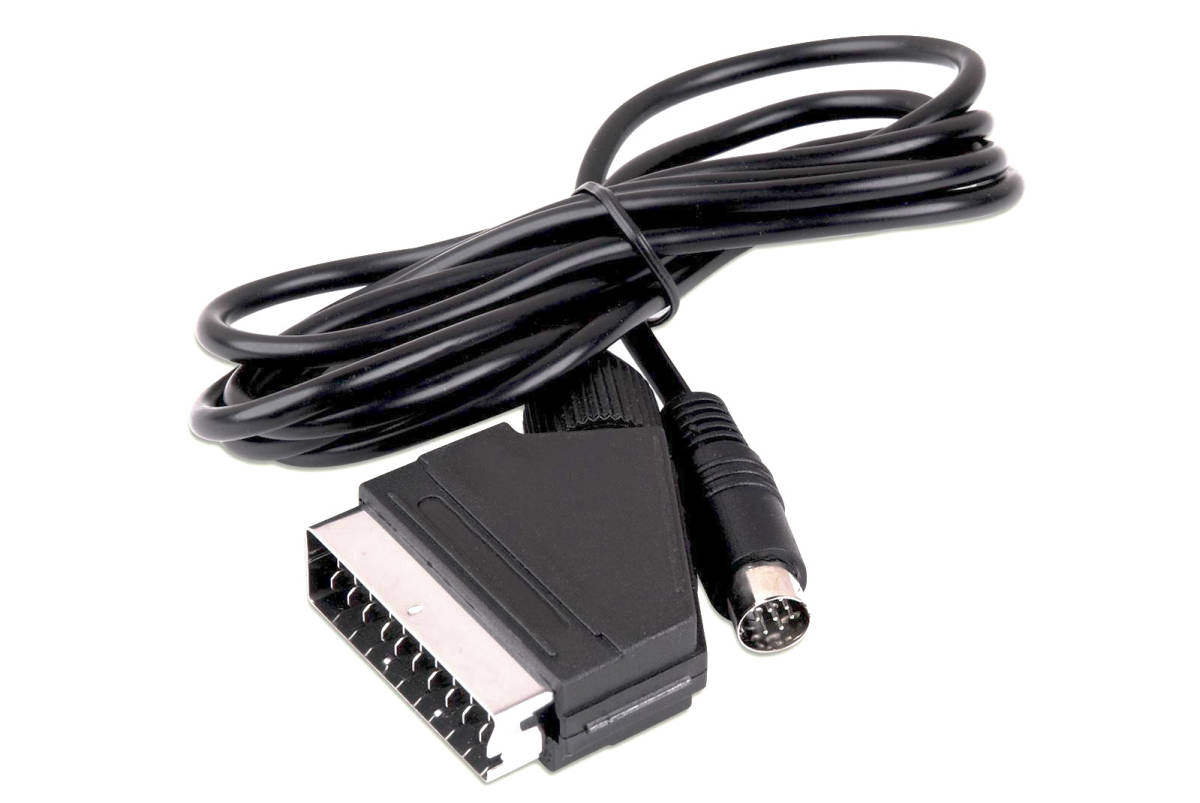 楽天市場】純正セガサターンRGBケーブルより良画質・良音質 RGB21ピン