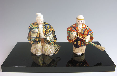 結納品。翁と媼セット 901】結納品 九品目 - 津田水引折型 online shop