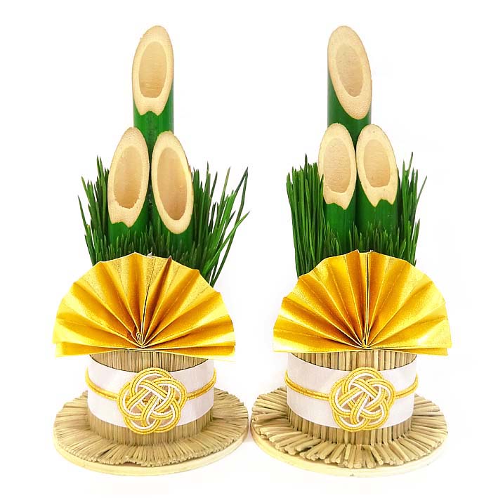 楽天市場】モダン門松 金色2本入【門松】【お正月飾り】【正月飾り