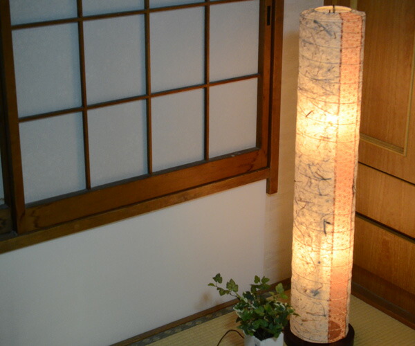 楽天市場】【お取り寄せ】『 和風フロアスタンド バナナx麻葉煉瓦