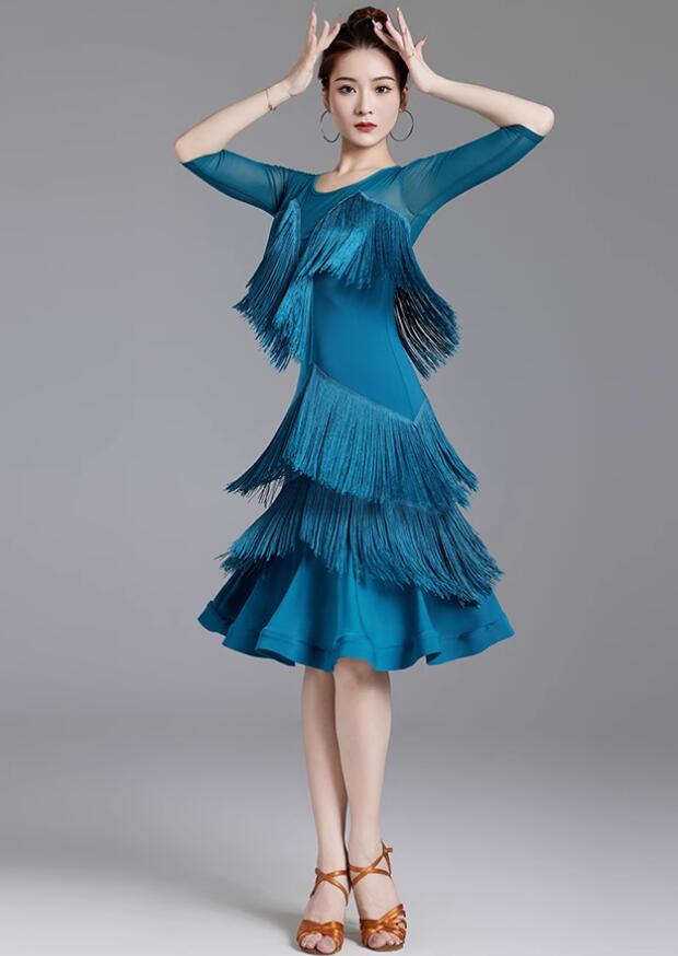 楽天市場】ラテンドレス 大量注文可 社交ダンス ドレス レディース