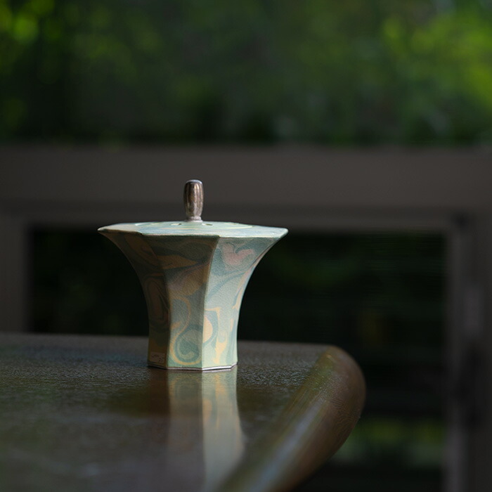 楽天市場】香炉 | 彩墨流香炉（JS-703） 作家「瀬津純司」 : うつわや悠々