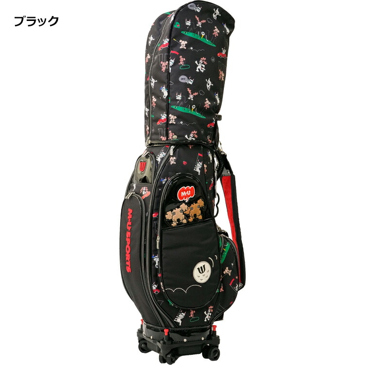 楽天市場】MU SPORTS MU スポーツ キャディバッグ 703R6136 9インチ 4
