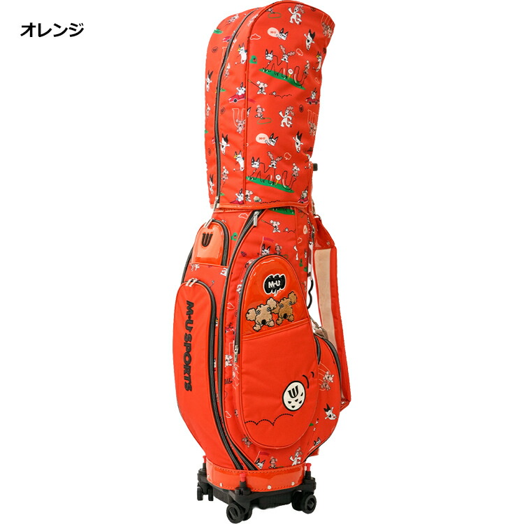 楽天市場】MU SPORTS MU スポーツ キャディバッグ 703R6136 9インチ 4
