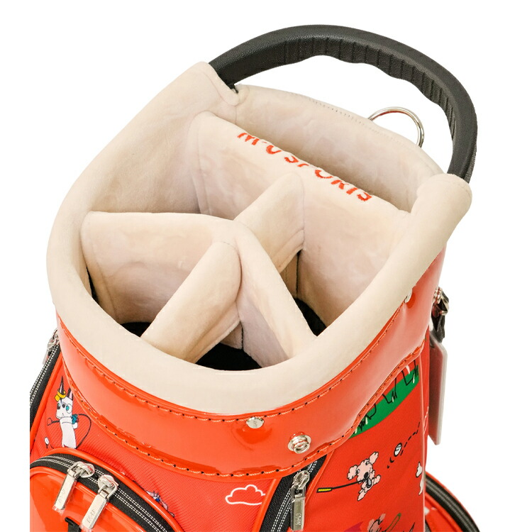 楽天市場】MU SPORTS MU スポーツ キャディバッグ 703R6136 9インチ 4