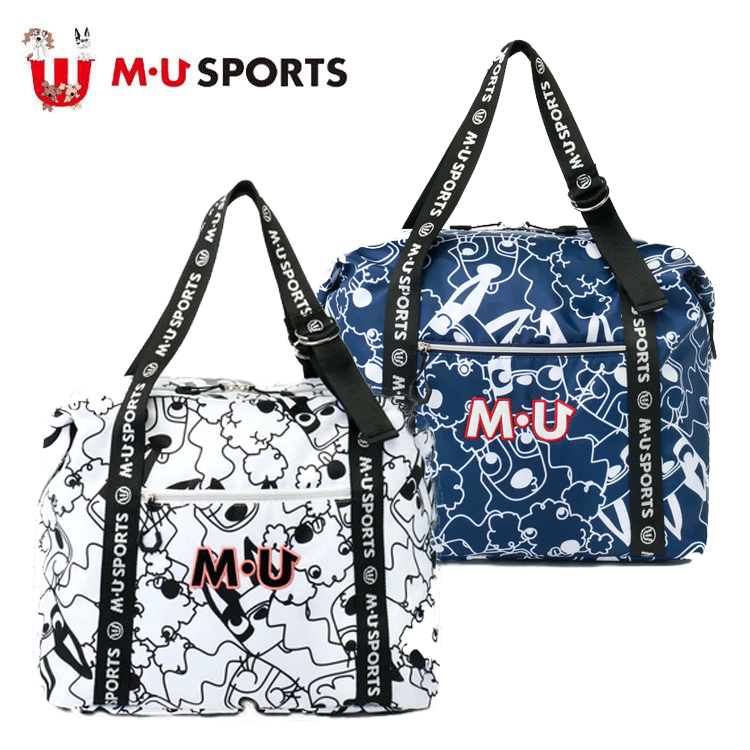 楽天市場】MU SPORTS MU スポーツ キャラクター パズル柄 ボストン