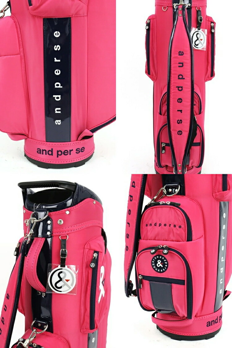 楽天市場】and per se ゴルフ 9.0型 キャディバッグ AUS7305