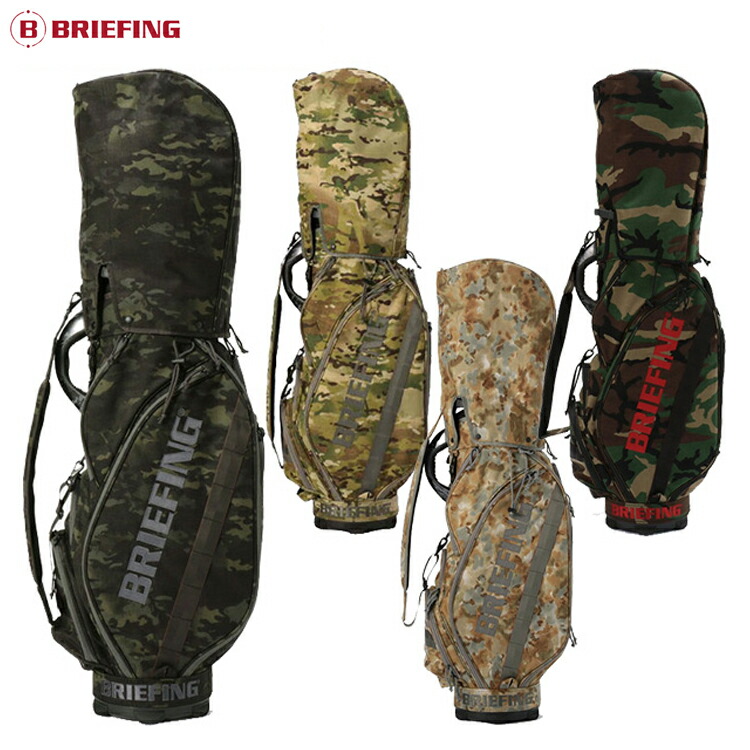 楽天市場】ブリーフィング ゴルフ キャディバッグ カートバッグ CR-5