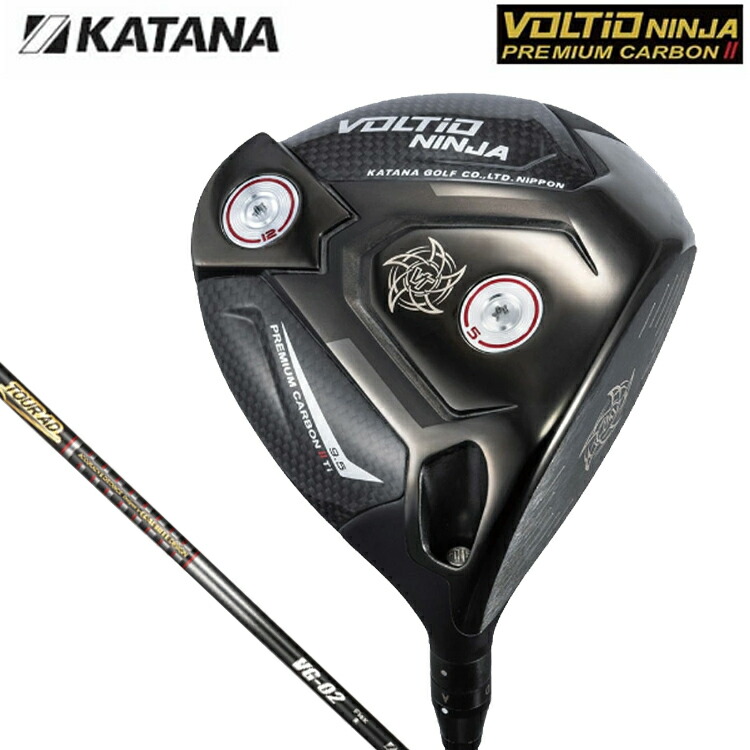 楽天市場】カタナ ゴルフ KATANA GOLF ボルティオ ニンジャ VOLTIO