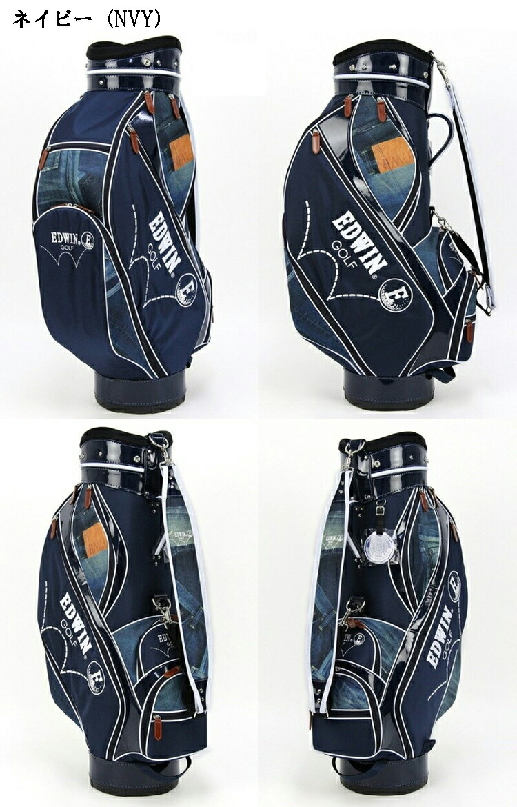 楽天市場】エドウィン ゴルフ EDWIN GOLF キャディバッグ EDWIN-039 9