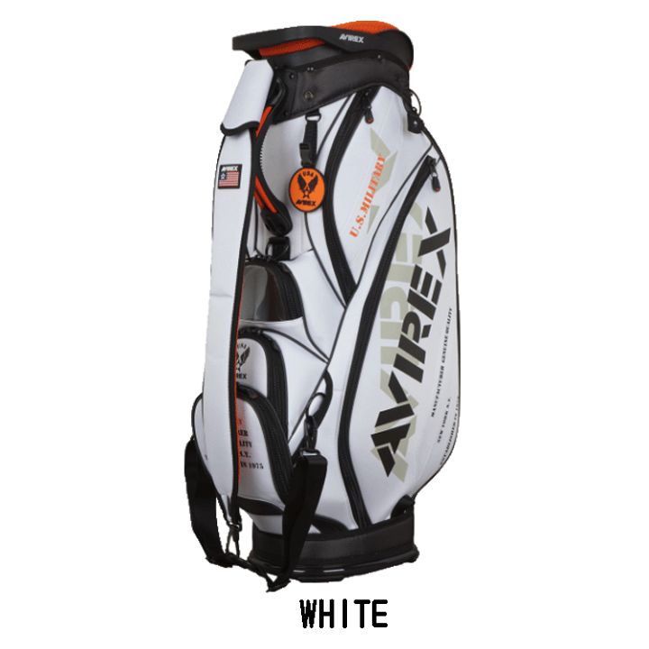 楽天市場】AVIREX GOLF アヴィレックスゴルフ 9.0型 キャディバッグ