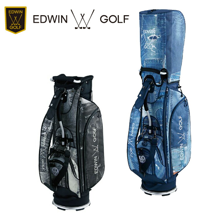 楽天市場】エドウィン ゴルフ EDWIN GOLF キャディバッグ カートバッグ