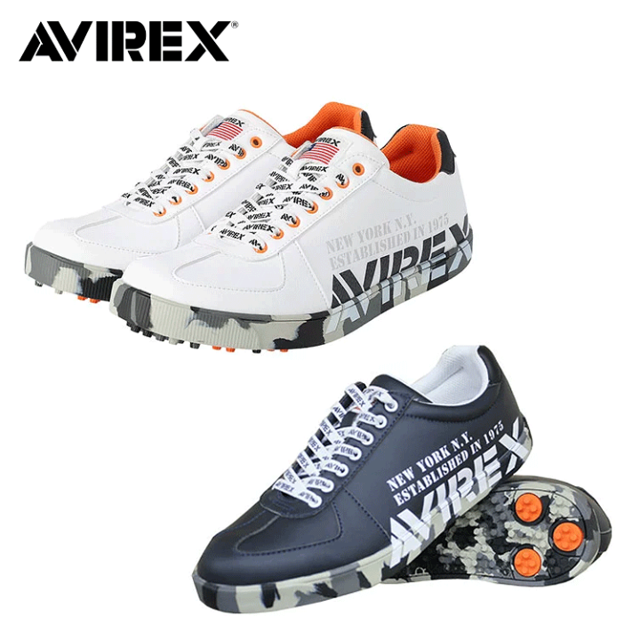 楽天市場】AVIREX GOLF アヴィレックスゴルフ ゴルフシューズ AXG-20FW