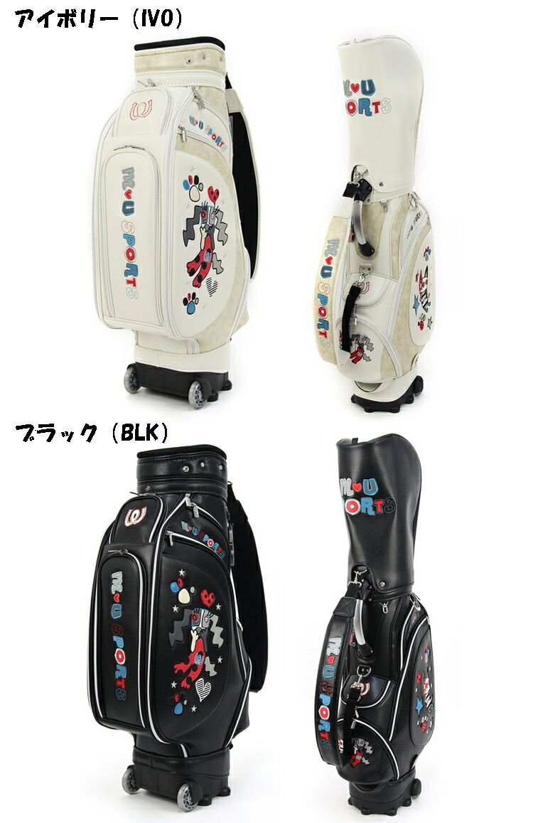 楽天市場】MU SPORTS MU スポーツ キャディバッグ ローリングソール
