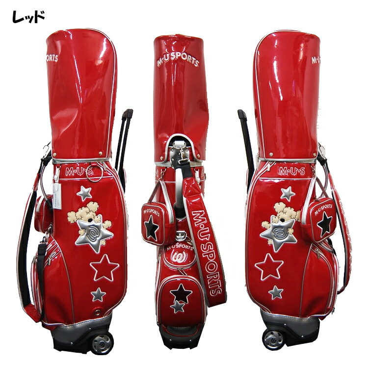 楽天市場】MU SPORTS MU スポーツ キャディバッグ ゴルフバッグ 8.5型