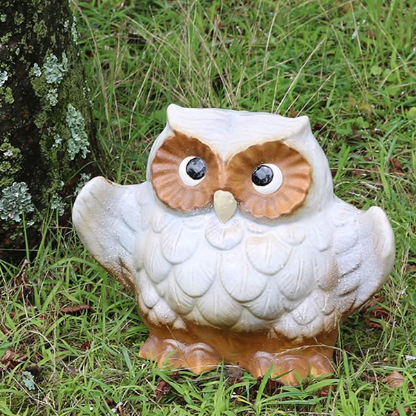 楽天市場】【38時間限定20%OFFクーポン配布中】ふくろう 陶器ふくろう