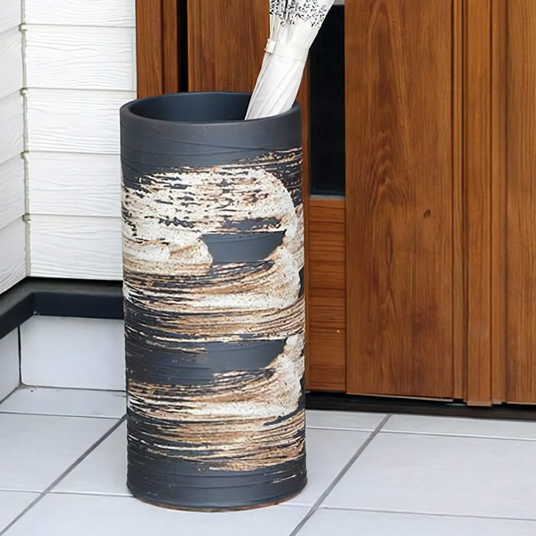 楽天市場】【今だけ限定15%OFFクーポン配布中】傘立て 陶器傘立て