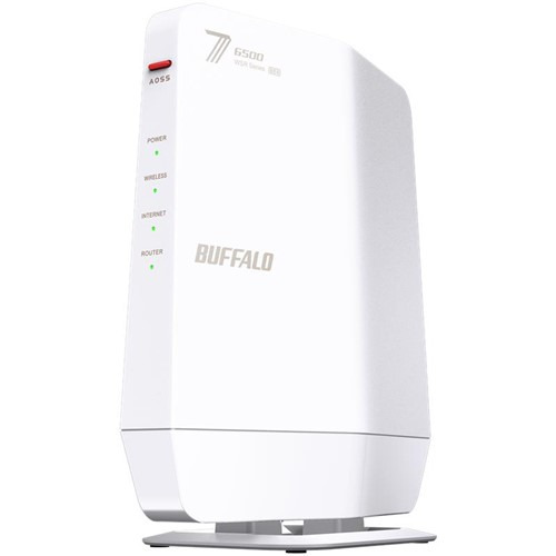 楽天市場】BUFFALO WSR6500BE6PWH Wi-Fi 7(11be)対応デュアルバンドWi
