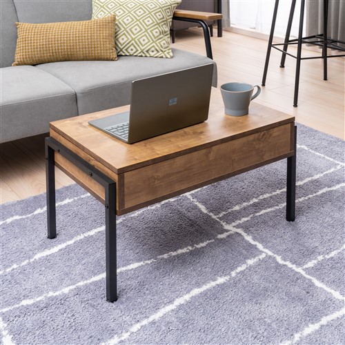 楽天市場】【在庫限り】ヤマダオリジナル 昇降センターテーブル ダーク