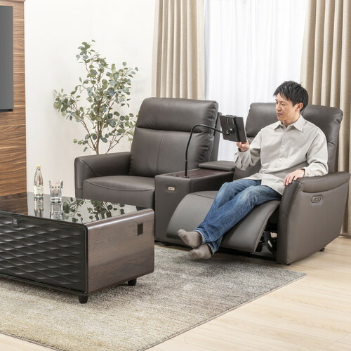 楽天市場】ヤマダオリジナル 電動リクライニングソファ 「YES140018N