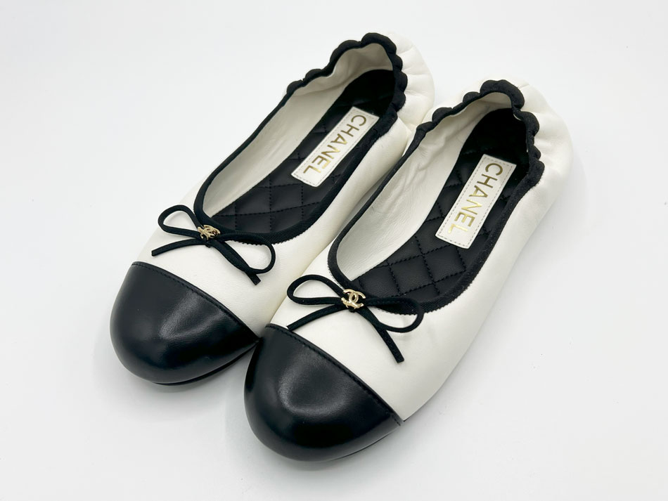 楽天市場】CHANEL シャネル レディース バレリーナ フラット シューズ