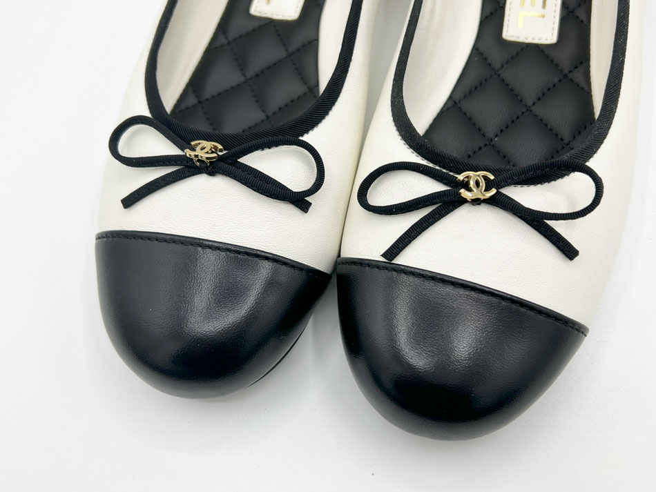 楽天市場】CHANEL シャネル レディース バレリーナ フラット シューズ