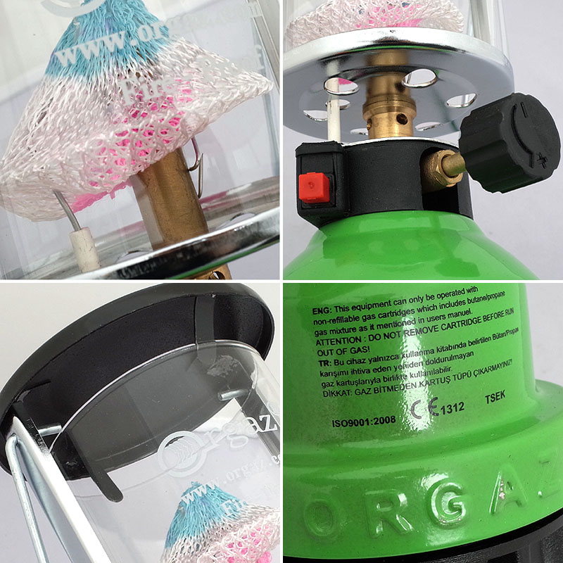 楽天市場】トルコ軍 ガスランタン Orgaz Orcamp CL-190 デッドストック