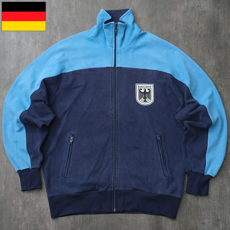 楽天市場】ドイツ軍 トレーニングジャージ ブルー adidas製 USED BW